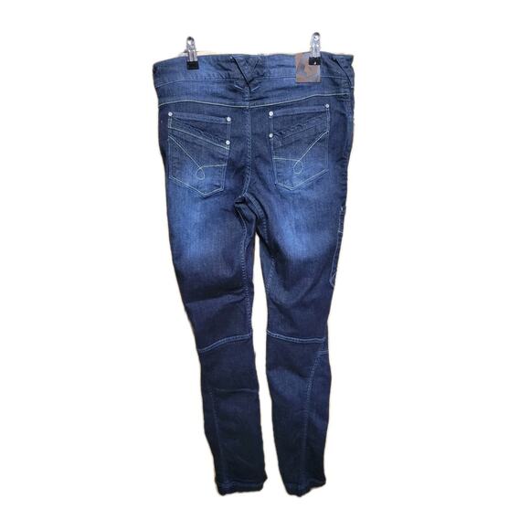 Redfox Mens Skiny leg Jeans 31 X 32 Blue - Picture 2 of 9